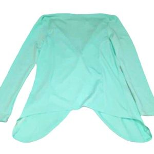 Classic Draped Open Front Jacket